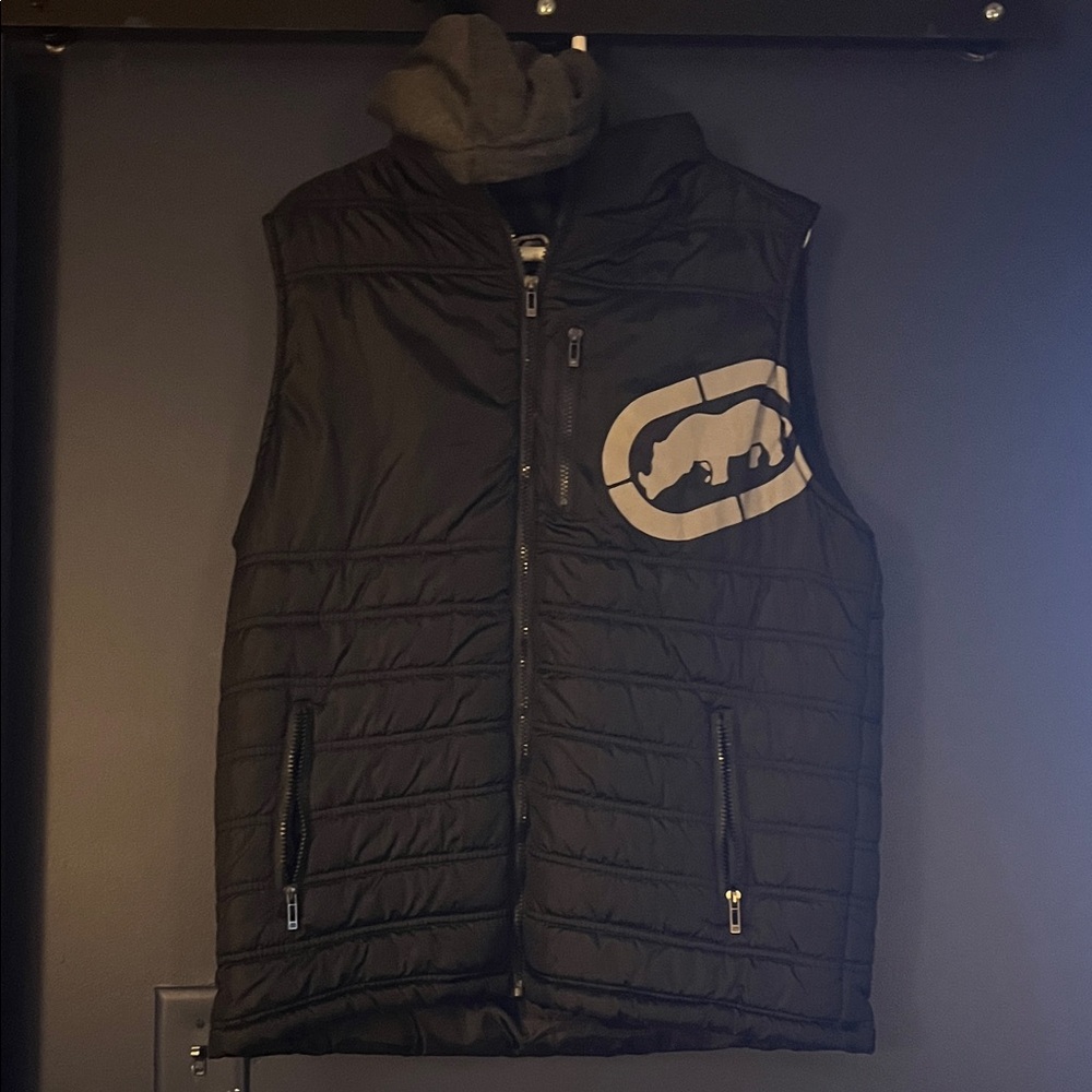 Black Puffer Vest